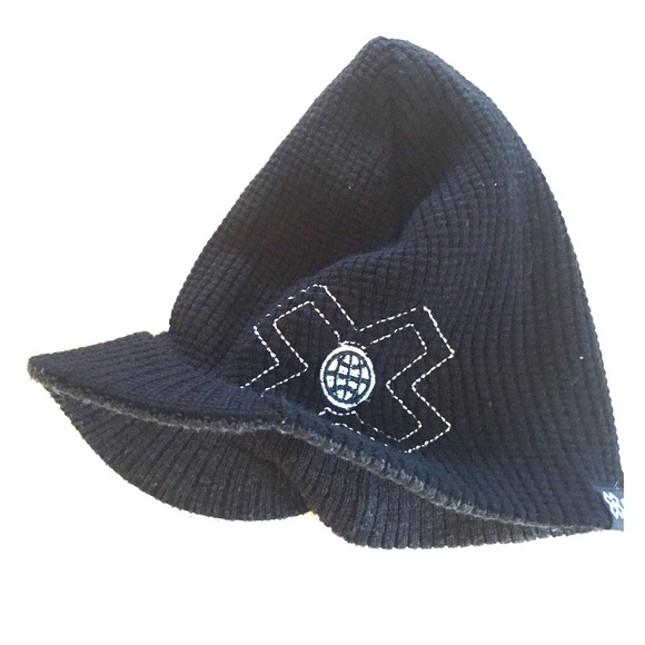 X Games Black Knit Stocking Cap - Picture 1 of 4